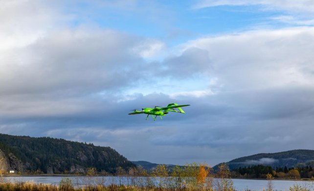 Video av droneleveransen